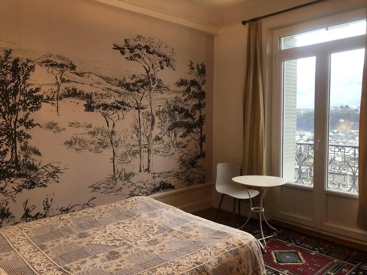 Appartement T2 60 M2 L'Albion Vue Lac 1 Chambre Parking Et Piscine, Centre-Ville Apartman Aix-les-Bains